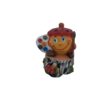 Садовая фигура Колобок - художник